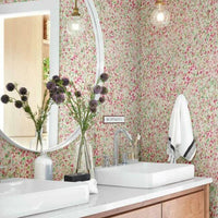 Tapete Meadow Magnolia Home Azalee Pink