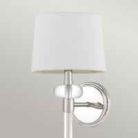 Wandleuchte Barbour 1 Light / Polished Nickel