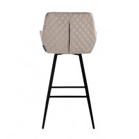 Richmond Barstuhl Linsey drehbar Khaki Velvet