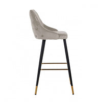 Richmond Barstuhl  Imani Khaki Velvet