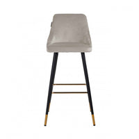Richmond Barstuhl  Imani Khaki Velvet