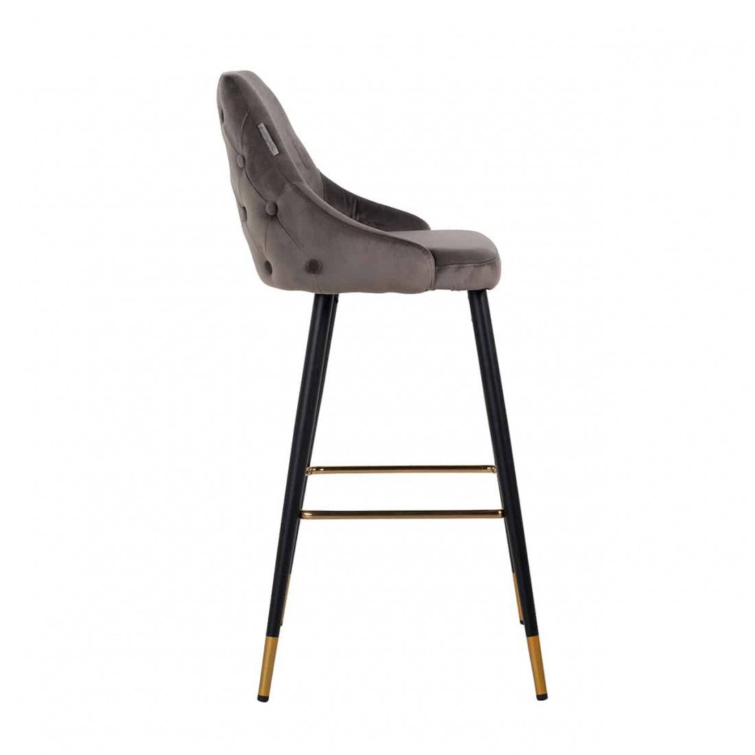 Richmond Barhocker Imani Stone Velvet