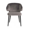 Richmond Stuhl Indigo Stone velvet