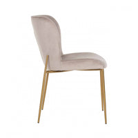 Richmond Stuhl Odessa Khaki / brushed Gold