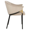 Stuhl Jocasta Khaki Velvet 2er-Set