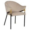 Stuhl Jocasta Khaki Velvet 2er-Set