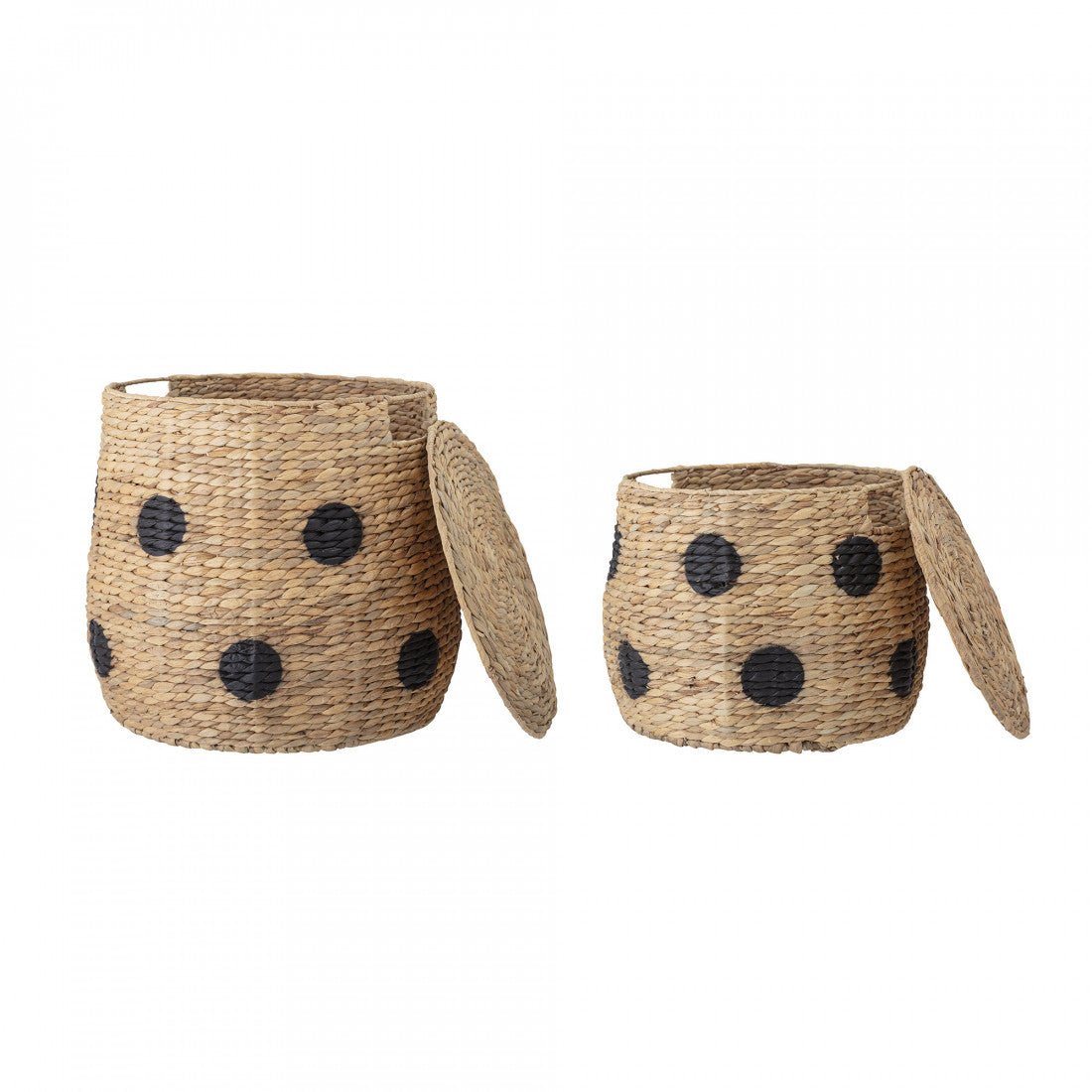 Bloomingville Mini Thinne Korb mit Deckel Set/2