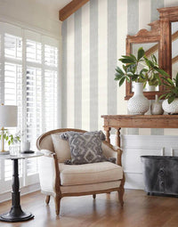 Tapete Thread Stripe Magnolia Home Black