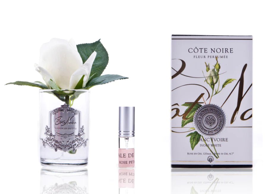 Côte Noire Duftrose Rose Bud Natural Touch Ivory White